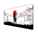 Samurai Warrior Mouse Pad Gamer Computer Accessories Keyboard Table Mat Black Mousepad Company Gaming Laptop Desk Accessory Pc - Image 6
