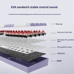 AK680 Mechanical Keyboard Gaming Mini Keyboard Notebook - Image 4