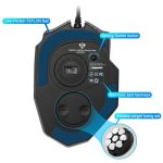 Rocketek USB Gaming Mouse 16400DPI 19 buttons ergonomic design for desktop computer accessories programmable  gamer lol PC - Image 3