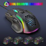 Gaming gaming mouse macro programming cool RGB lighting 12800 DPI adjustable mechanical mouse - Image 4
